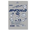 HEIKO ポリ袋 ボードンパック 穴ありタイプ 厚み0.02mm No.13 100枚　006763313