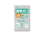 HEIKO ゴミ袋 透明ポリ 45L厚口 10枚　006606100