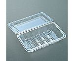 食品容器 フードパック(折蓋タイプ) H-2-B 中浅 100枚　004420473
