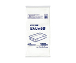 ばんじゅう用ポリ袋 105号 HDPE 半透明 0.012mm 1ケース（100枚×6冊入）　BJ105