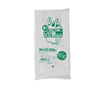 レジ袋（無着色） 関東30号/関西40号 HDPE 半透明 0.018mm 1ケース（100枚×30冊入）　RKK30