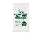 レジ袋（無着色）省資源 関東60号/関西50号 HDPE 半透明 0.018mm 1ケース（100枚×20冊入）　RF60