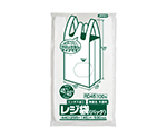 レジ袋（無着色）省資源 関東45号/関西45号 ベロ付 HDPE 半透明 0.017mm 1ケース（100枚×20冊入）　RD45