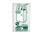 レジ袋（無着色）省資源 関東60号/関西50号 ベロ付 HDPE 半透明 0.018mm 1ケース（100枚×20冊入）　RD60