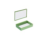 カラースライドボックス　２５枚用　緑　03-448-7