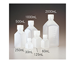 角型ボトル PPCO 透明 500mL 1パック（12本入）　2016-0500