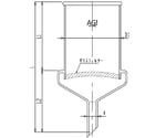 大型ブフナーロート 4000mL 細孔細目　3940-4000/3