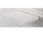 有孔パネル用木棚セット ホワイト W20×D15cm　61-544-77-6
