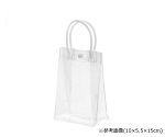 PVCクリアバッグ 12×7×19 (10枚)　61-315-6-2