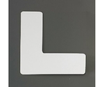Ｌ型 マーカー(白/5枚)　EA944SJ-1