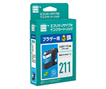 ブラザー用リサイクルインクカートリッジ　シアン　ECI-BR211C