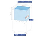 大型超音波洗浄機　スタンダードモデル　加温機能付きタイプ　KSHシリーズ　（Ｄ：オーバーフロー口付き深型洗浄槽タイプ）　US-50KSH(D)