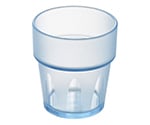 クリア食器 キングタンブラー260mL(ブルー)　TR-804B