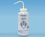 薬品識別洗浄瓶 LDPE製 500mL　Ethanol(エタノール)　562013