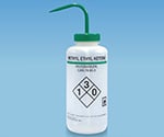 薬品識別洗浄瓶 LDPE製 1000mL　MethylEthylKetone(メチルエチルケトン)　563017