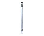 六角棒ビット テーパーヘッド 対辺8mm 溝13mm 8mmX100単品　EA688MMX100