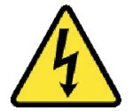 ISO警告ラベル　ロールタイプ　感電注意　WL32Y
