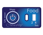 食品温度モニタリング・ラベル 10枚入　 5℃　4時間　TP252-10