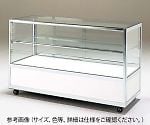 ショーケース S9-45 900×450×920mm シルバー　S9-45ｼﾙﾊﾞｰ