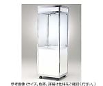ショーケース タワーケース T6-608 600×600×1800mm シルバー　T6-608ｼﾙﾊﾞｰ