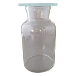 集気瓶 500mL(底付・フタ付)　CL3031-02-10