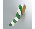 反射トラテープ　緑/白　45mm幅×10m　374-14