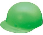 ヘルメット　野球帽型（飛・墜）　グリーン　377-02GR