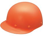 ヘルメット　野球帽型（飛・墜）　オレンジ　377-02OR