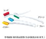 サーモンレジンブラシ 歯ブラシ型ニッチブラシ ブルー 毛丈14mm　B1241RES