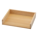 木製 チリトリ型作り板(サワラ材) 大