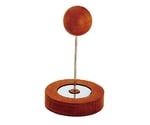 木製POPスタンド ボール 10cm ブラウン