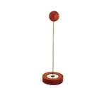 木製POPスタンド ボール 20cm ブラウン