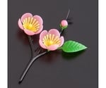 プリティフラワー 桃の花 (300入)　S-15