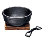 鉄鋳物ビビンバ鍋(敷板付)　3977