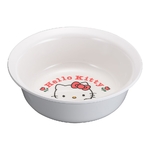 メラミンお子様食器 ニューハロー・キティ フルーツ皿(白)