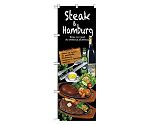 Steak&hamburg のぼり　SNB-2373