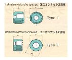 USL・XSPフイッティング ユニオンナット(ミリサイズ) 4φ 10個入　00N-122-02