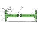USL低圧用ホース(PFAコルゲーションチューブ) 20A×1m　00I-120-02