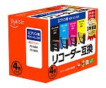 プレジール 汎用インクカートリッジ 4色パック(顔料)　PLE-ERDH-4P