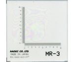 顕微鏡用マイクロルーラー　MR-3　（5枚入）　3-321-0692