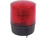 大型LED回転灯 LEDフラッシャーランタン120 100V 赤　NLA-120R-100