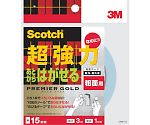 スコッチ 超強力なのに！！あとからはがせる両面テープ 粗面用 15mm×3m　SRR-15