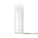 ねじ口瓶（無色）+メラミンキャップ（白）+ソフトロンPP貼りパッキン　組合せセット　50組入　SV-30　250710