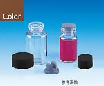 バキュームバイアル（茶） フェノールキャップ（黒） 凍結乾燥用ブチルゴム栓　組合せセット　50組入　SVF-10　203412