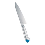 龍治　ステンカラー　牛刀　18cm　ブルー　ALY8805