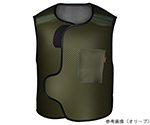 放射線防護用前掛（HAGOROMO　ワンダーライト　ハーフコート）　LL　シルバー　WLH5-35LL