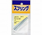 ユニクロメッキ　押バネ　線径1.2mm×外径12mm×自由長60mm　SR-712