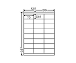 ナナワードラベル　A4/24面　500枚　LDZ24U