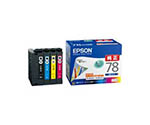 EPSONインクジェットプリンタ用　インクカートリッジ　4色セット　IC4CL78