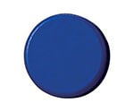 強力カラーマグネット 塗装 18mm 青 1箱（10個入）　B272J-B